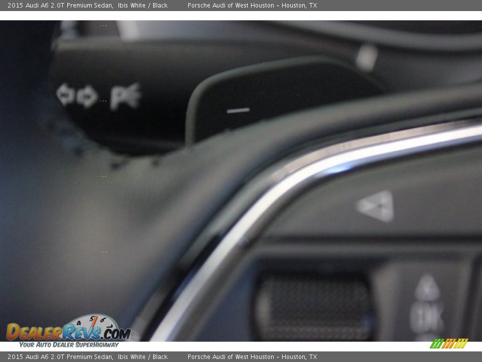 2015 Audi A6 2.0T Premium Sedan Ibis White / Black Photo #32