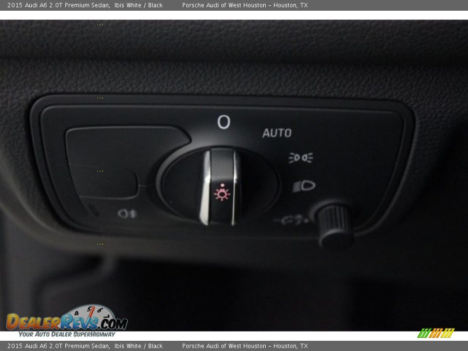 2015 Audi A6 2.0T Premium Sedan Ibis White / Black Photo #34