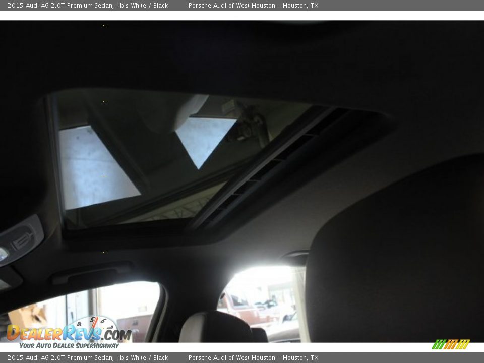 2015 Audi A6 2.0T Premium Sedan Ibis White / Black Photo #35