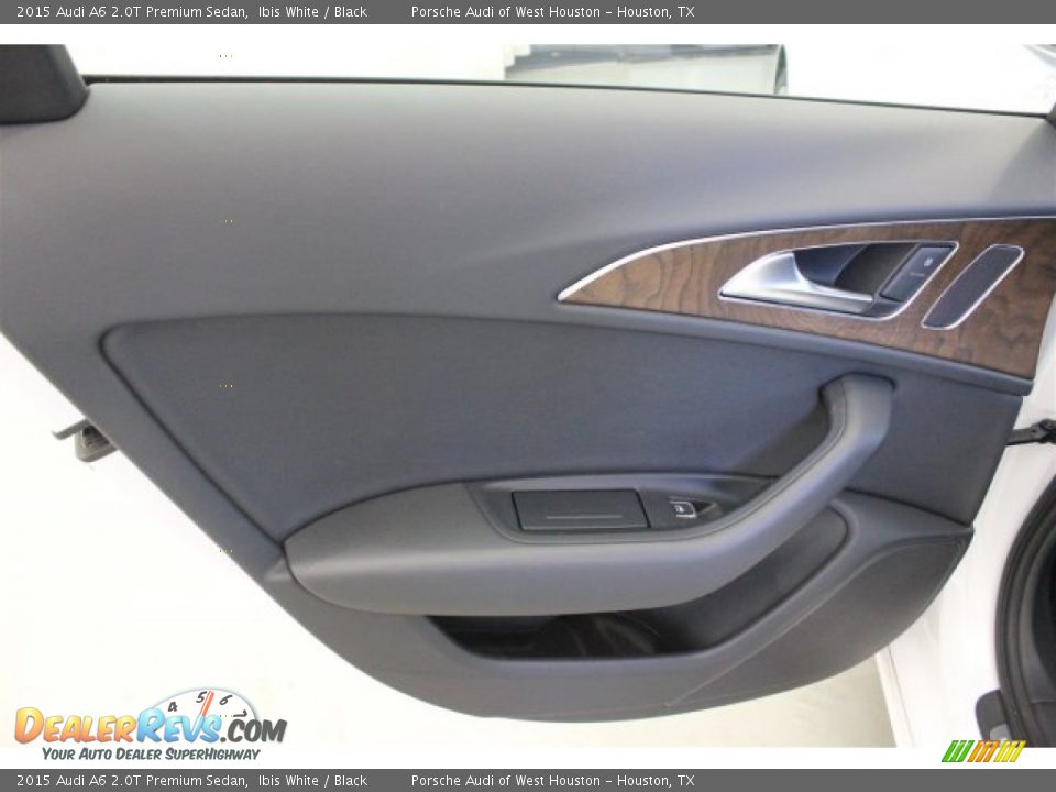 2015 Audi A6 2.0T Premium Sedan Ibis White / Black Photo #36