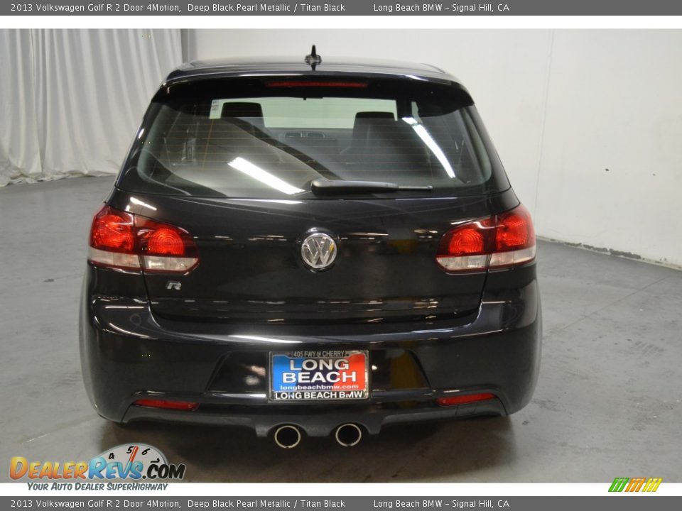 2013 Volkswagen Golf R 2 Door 4Motion Deep Black Pearl Metallic / Titan Black Photo #7