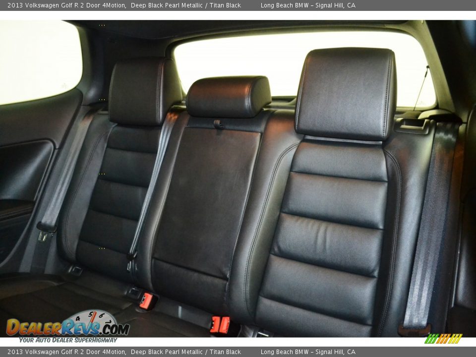 2013 Volkswagen Golf R 2 Door 4Motion Deep Black Pearl Metallic / Titan Black Photo #16
