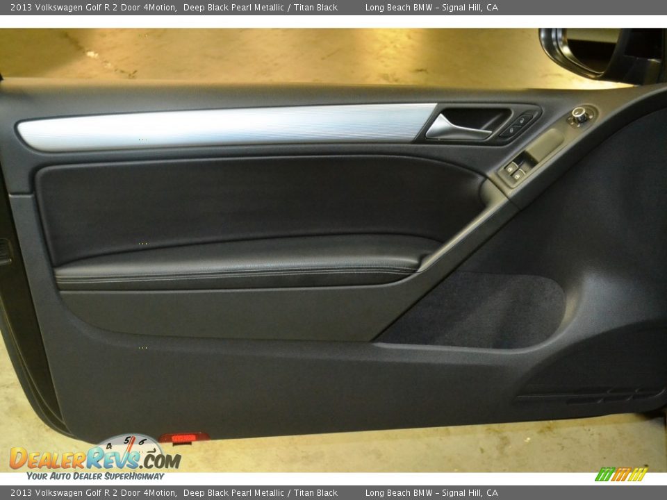 2013 Volkswagen Golf R 2 Door 4Motion Deep Black Pearl Metallic / Titan Black Photo #17