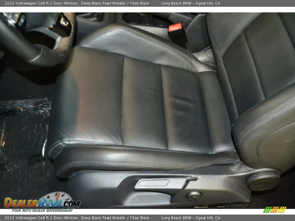 2013 Volkswagen Golf R 2 Door 4Motion Deep Black Pearl Metallic / Titan Black Photo #18