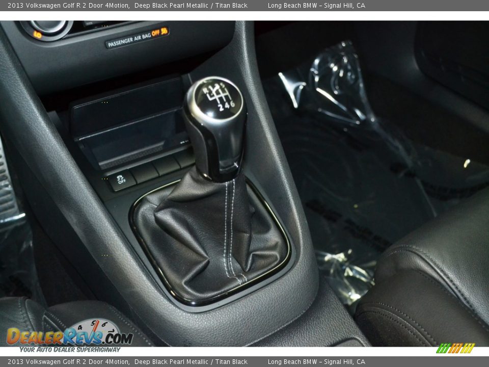 2013 Volkswagen Golf R 2 Door 4Motion Deep Black Pearl Metallic / Titan Black Photo #20