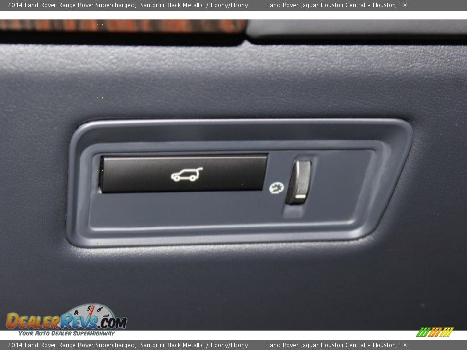 2014 Land Rover Range Rover Supercharged Santorini Black Metallic / Ebony/Ebony Photo #14