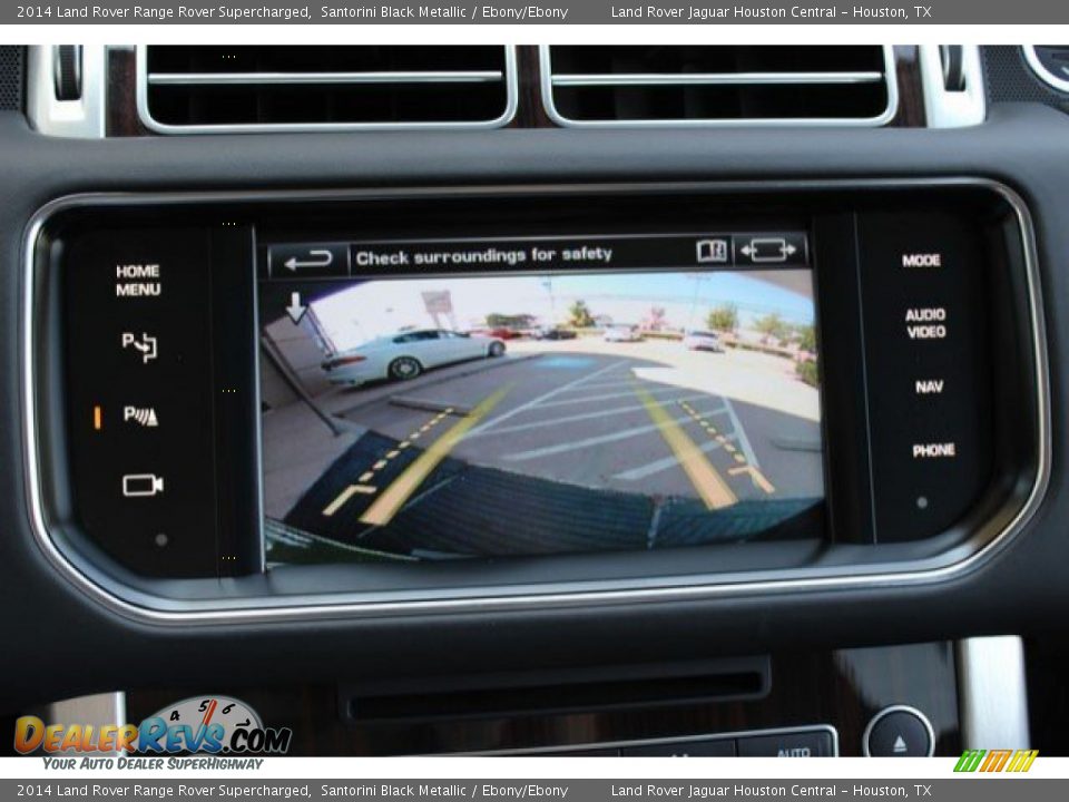 2014 Land Rover Range Rover Supercharged Santorini Black Metallic / Ebony/Ebony Photo #21