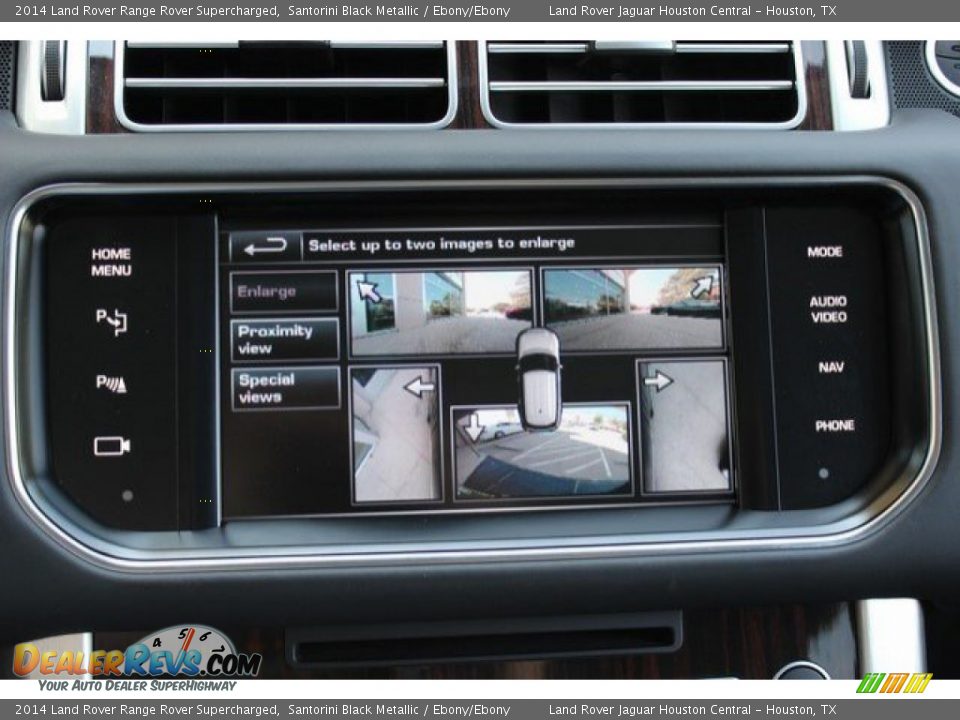 2014 Land Rover Range Rover Supercharged Santorini Black Metallic / Ebony/Ebony Photo #24