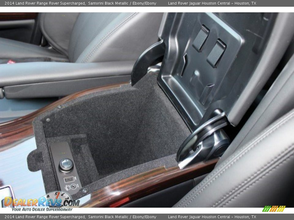 2014 Land Rover Range Rover Supercharged Santorini Black Metallic / Ebony/Ebony Photo #25