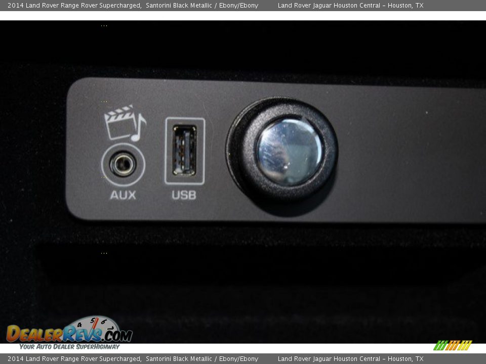 2014 Land Rover Range Rover Supercharged Santorini Black Metallic / Ebony/Ebony Photo #26