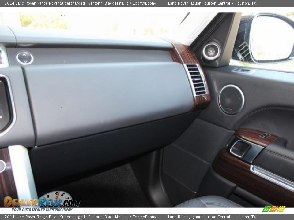 2014 Land Rover Range Rover Supercharged Santorini Black Metallic / Ebony/Ebony Photo #27