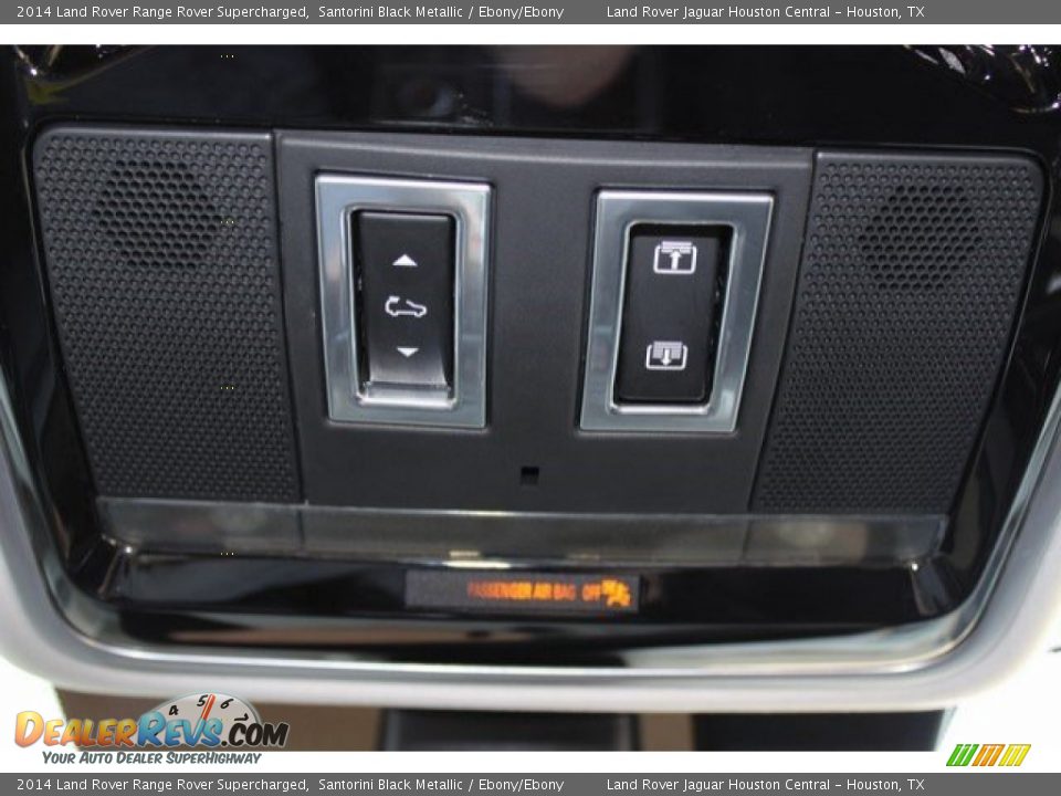 2014 Land Rover Range Rover Supercharged Santorini Black Metallic / Ebony/Ebony Photo #30