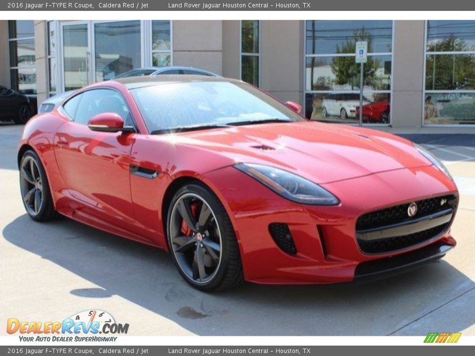 Front 3/4 View of 2016 Jaguar F-TYPE R Coupe Photo #2