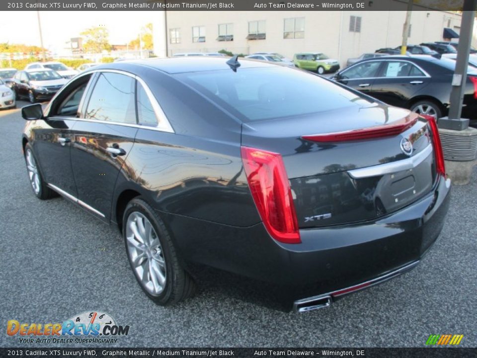2013 Cadillac XTS Luxury FWD Graphite Metallic / Medium Titanium/Jet Black Photo #3