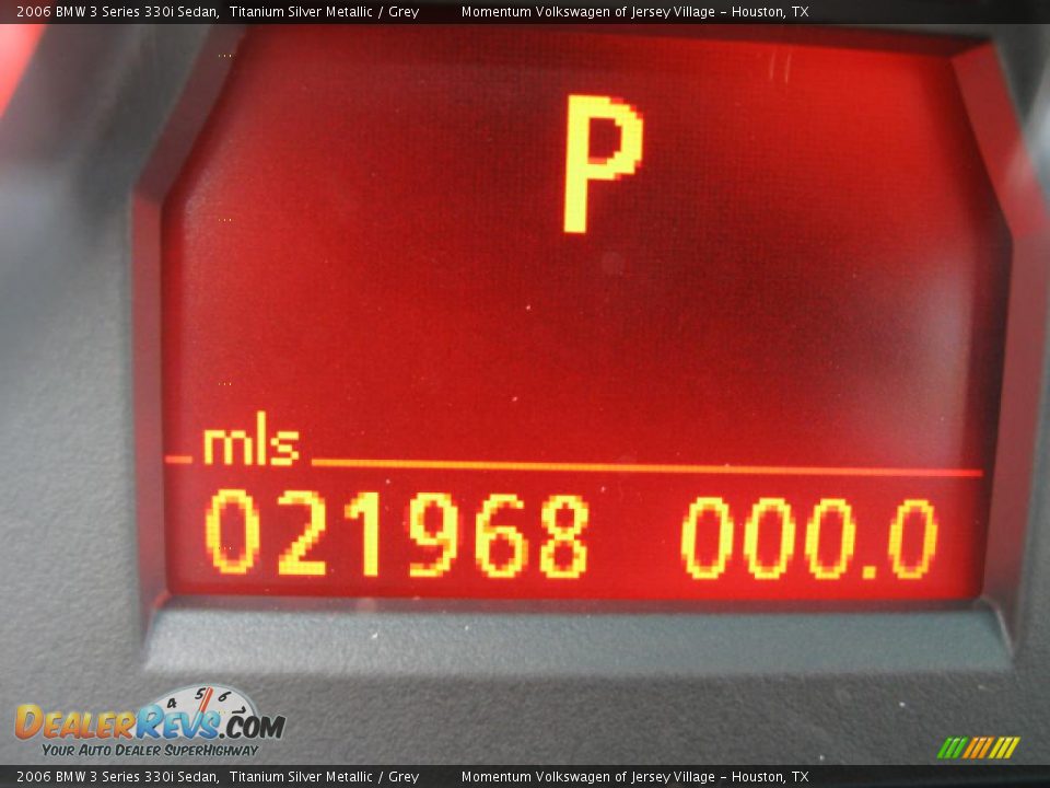 2006 BMW 3 Series 330i Sedan Titanium Silver Metallic / Grey Photo #17