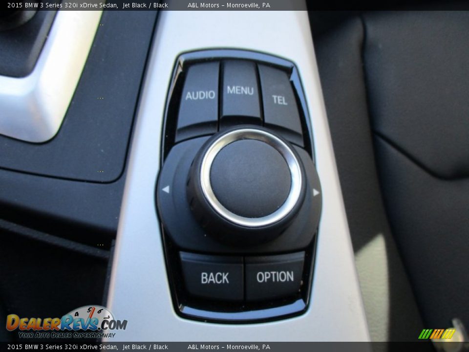 2015 BMW 3 Series 320i xDrive Sedan Jet Black / Black Photo #16