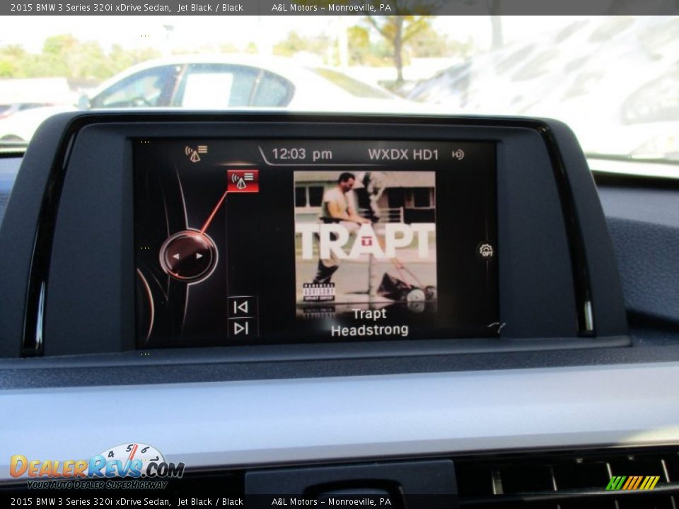 2015 BMW 3 Series 320i xDrive Sedan Jet Black / Black Photo #17