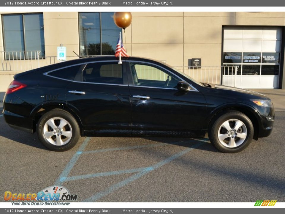 2012 Honda Accord Crosstour EX Crystal Black Pearl / Black Photo #2
