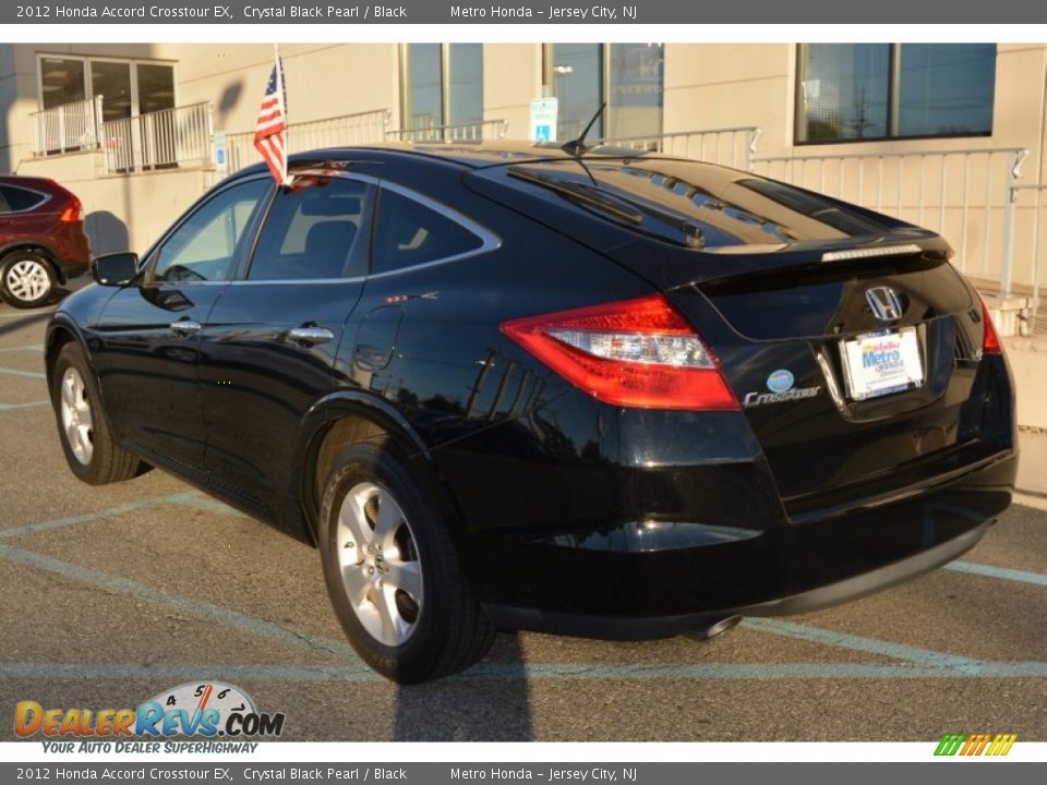 2012 Honda Accord Crosstour EX Crystal Black Pearl / Black Photo #5