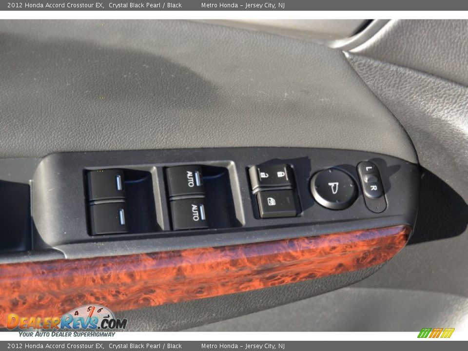 2012 Honda Accord Crosstour EX Crystal Black Pearl / Black Photo #10