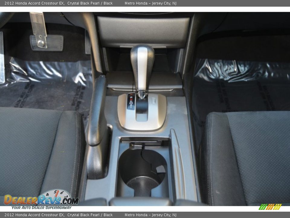 2012 Honda Accord Crosstour EX Crystal Black Pearl / Black Photo #16