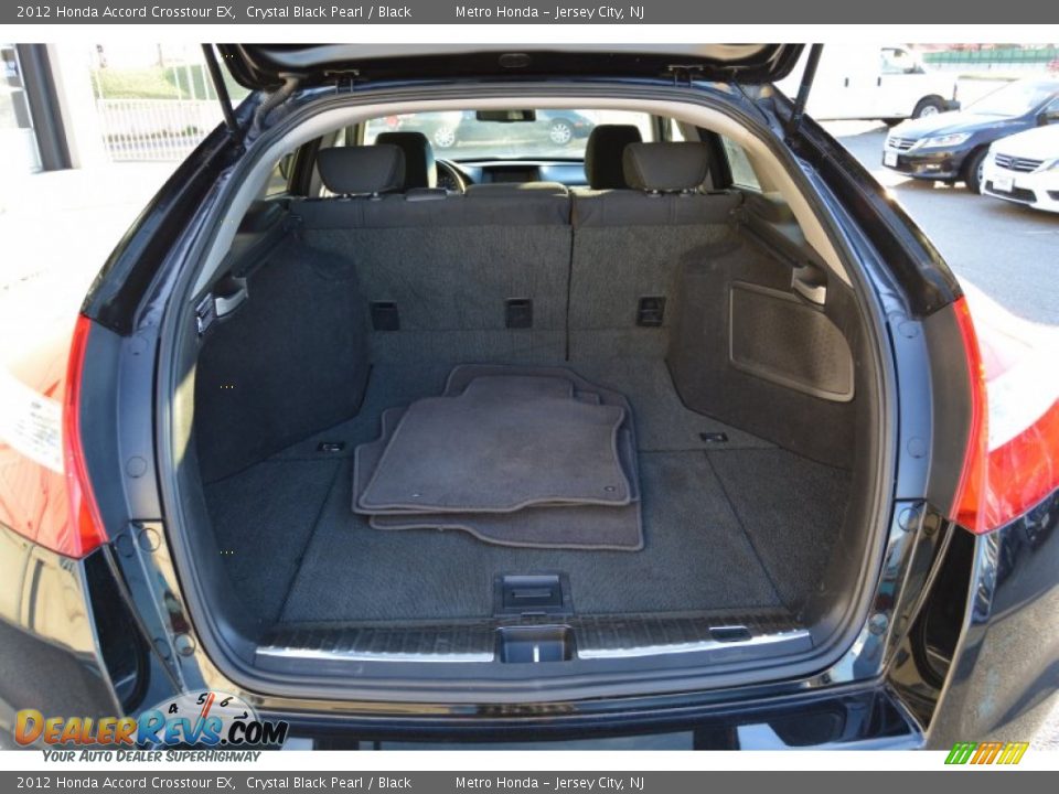 2012 Honda Accord Crosstour EX Crystal Black Pearl / Black Photo #22