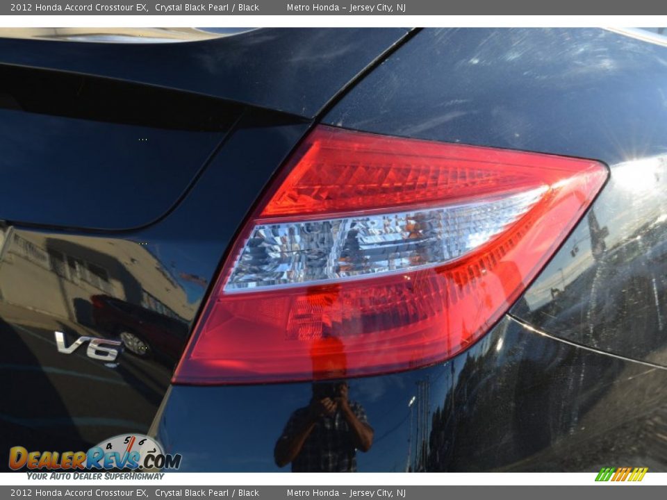 2012 Honda Accord Crosstour EX Crystal Black Pearl / Black Photo #23