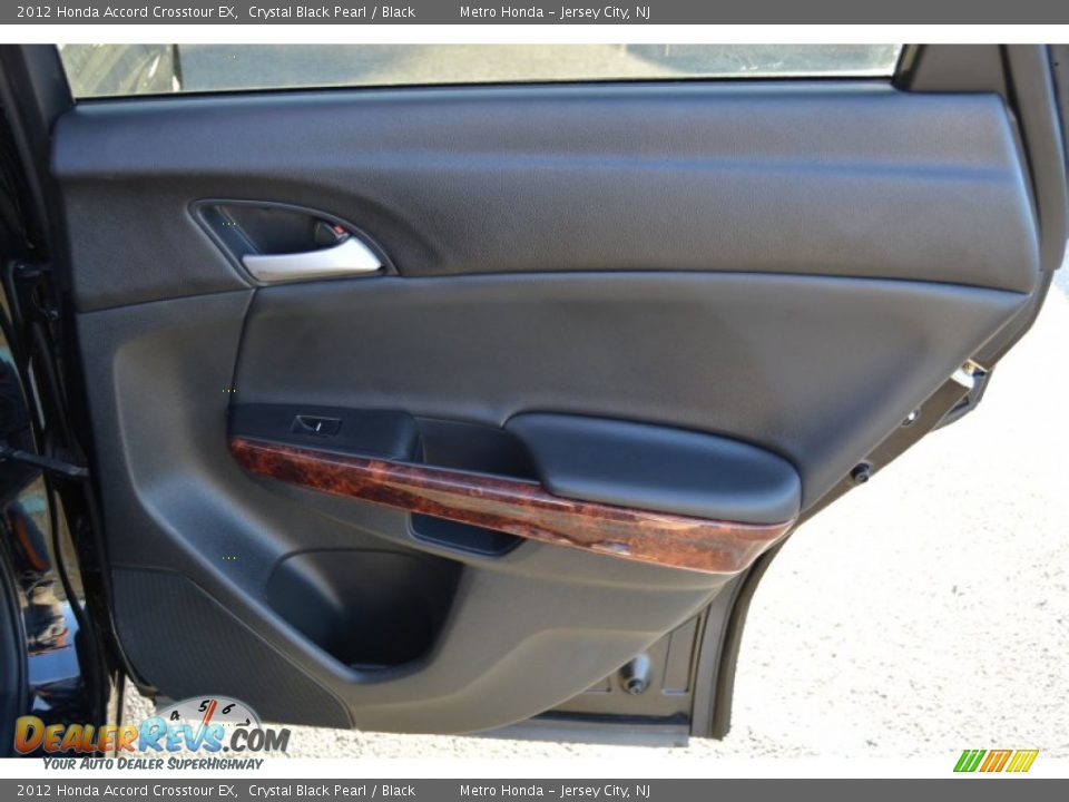 2012 Honda Accord Crosstour EX Crystal Black Pearl / Black Photo #24