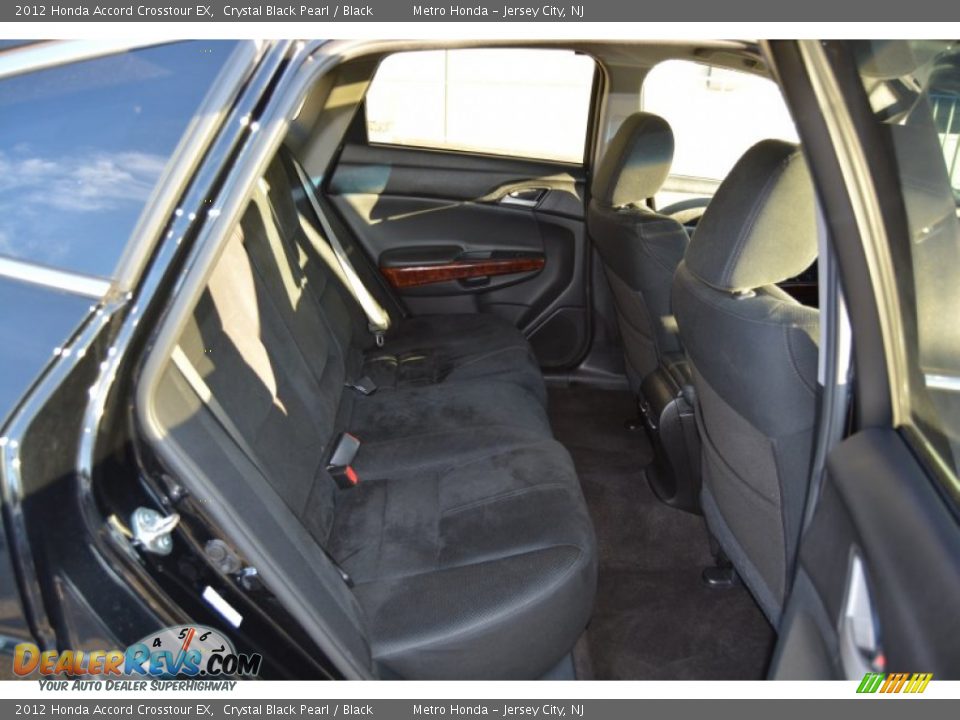 2012 Honda Accord Crosstour EX Crystal Black Pearl / Black Photo #25