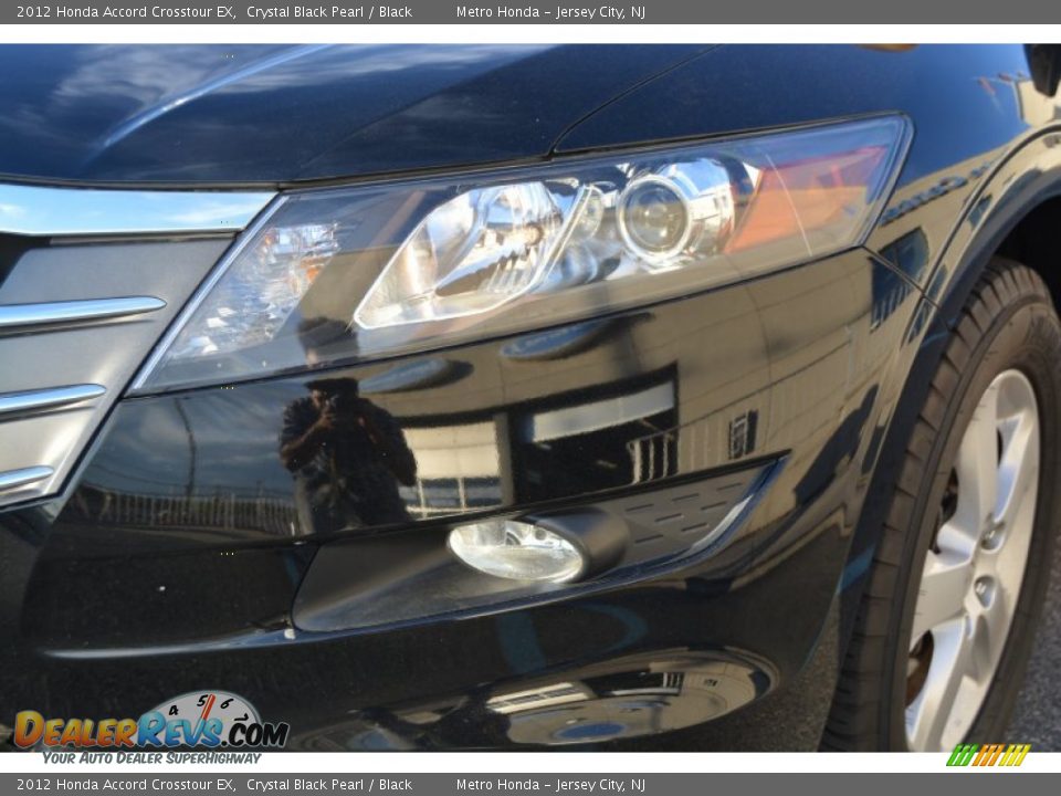 2012 Honda Accord Crosstour EX Crystal Black Pearl / Black Photo #30