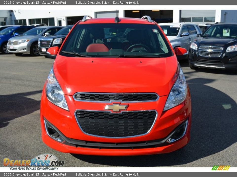 2015 Chevrolet Spark LT Salsa / Red/Red Photo #2