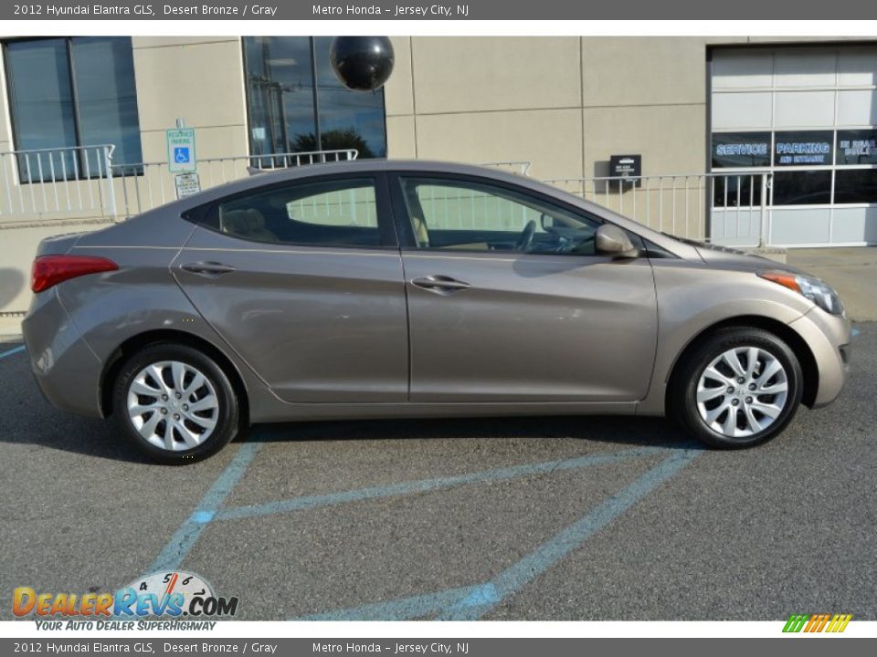 2012 Hyundai Elantra GLS Desert Bronze / Gray Photo #2