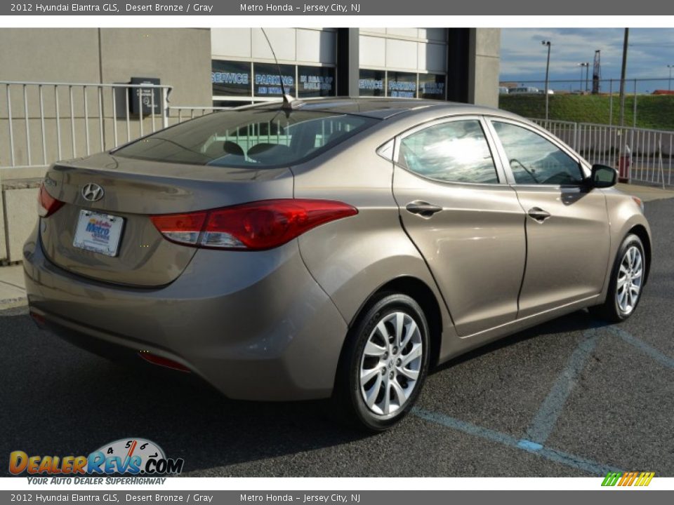 2012 Hyundai Elantra GLS Desert Bronze / Gray Photo #3