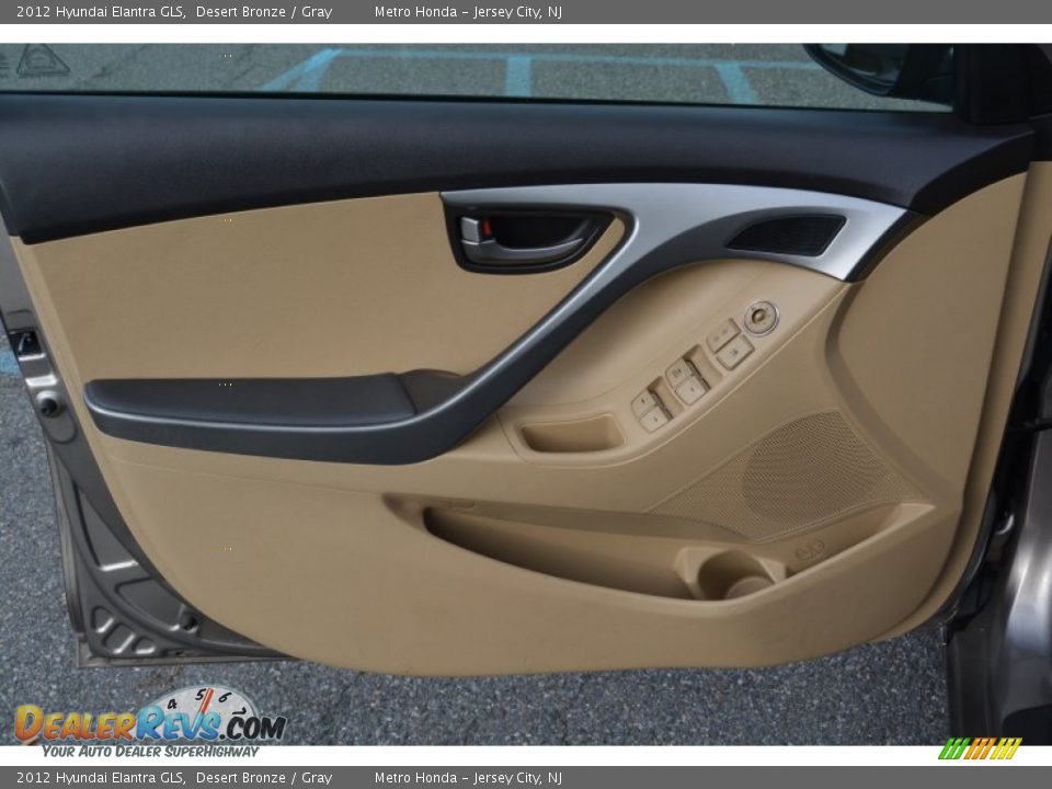 2012 Hyundai Elantra GLS Desert Bronze / Gray Photo #9