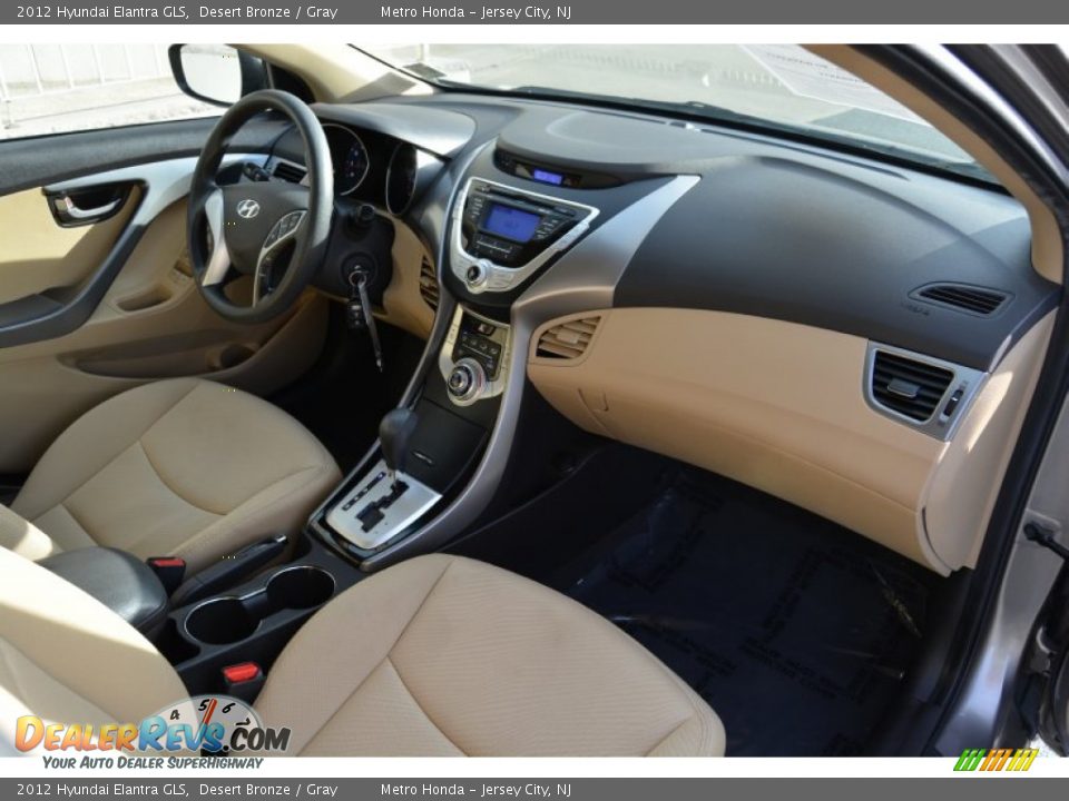 2012 Hyundai Elantra GLS Desert Bronze / Gray Photo #23