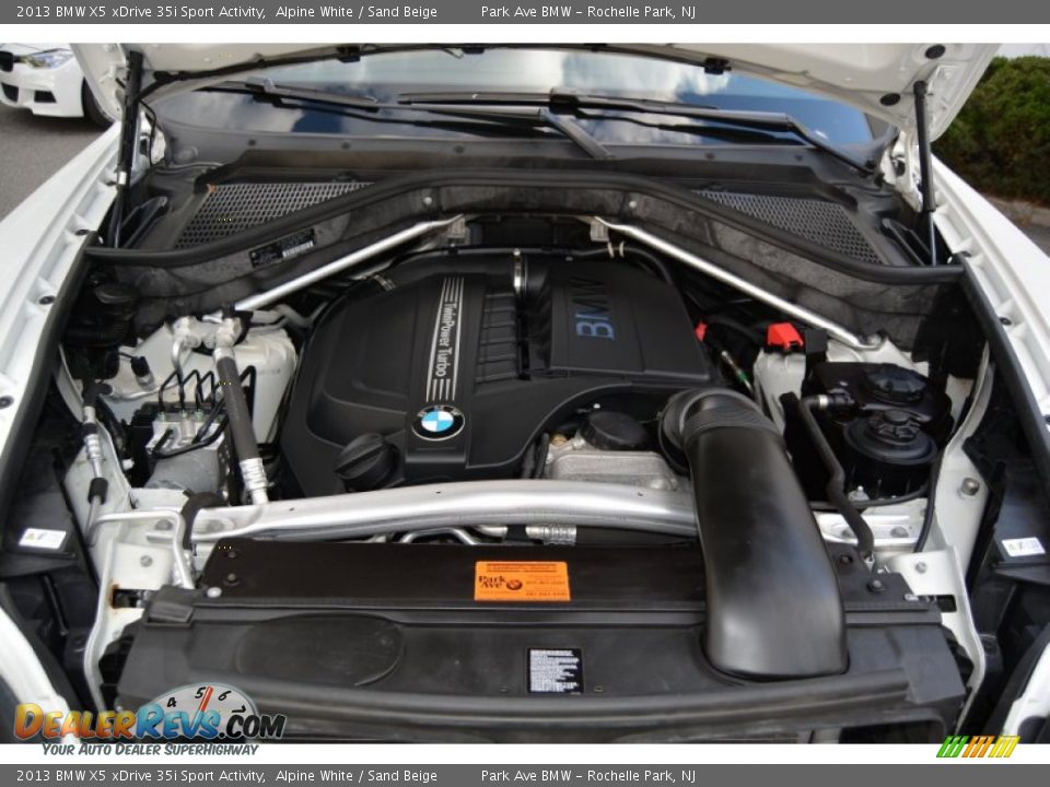 2013 BMW X5 xDrive 35i Sport Activity 3.0 Liter TwinPower-Turbocharged DOHC 24-Valve VVT Inline 6 Cylinder Engine Photo #31