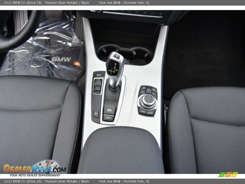 2013 BMW X3 xDrive 28i Titanium Silver Metallic / Black Photo #17