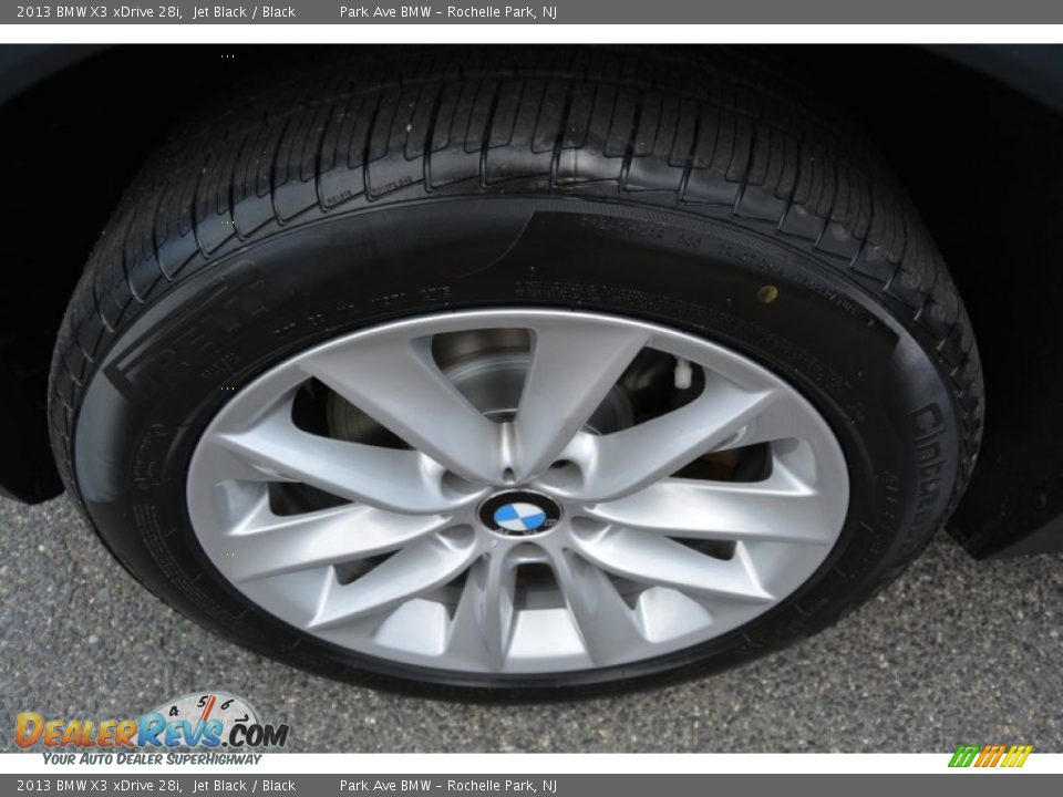 2013 BMW X3 xDrive 28i Jet Black / Black Photo #33