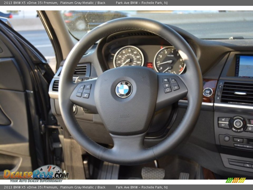 2013 BMW X5 xDrive 35i Premium Platinum Gray Metallic / Black Photo #16