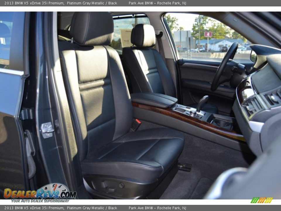 2013 BMW X5 xDrive 35i Premium Platinum Gray Metallic / Black Photo #28