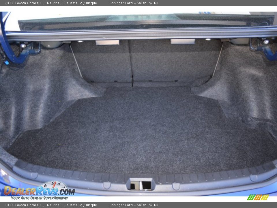 2013 Toyota Corolla LE Nautical Blue Metallic / Bisque Photo #14