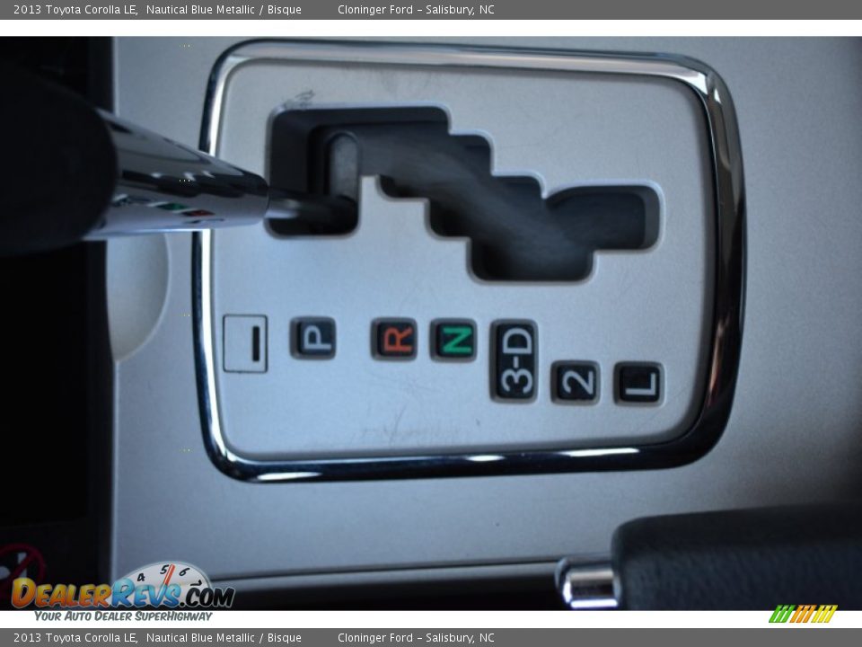 2013 Toyota Corolla LE Nautical Blue Metallic / Bisque Photo #22