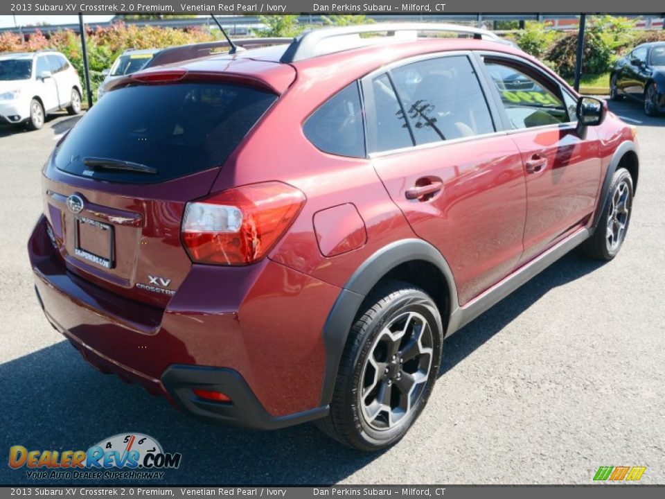 2013 Subaru XV Crosstrek 2.0 Premium Venetian Red Pearl / Ivory Photo #6