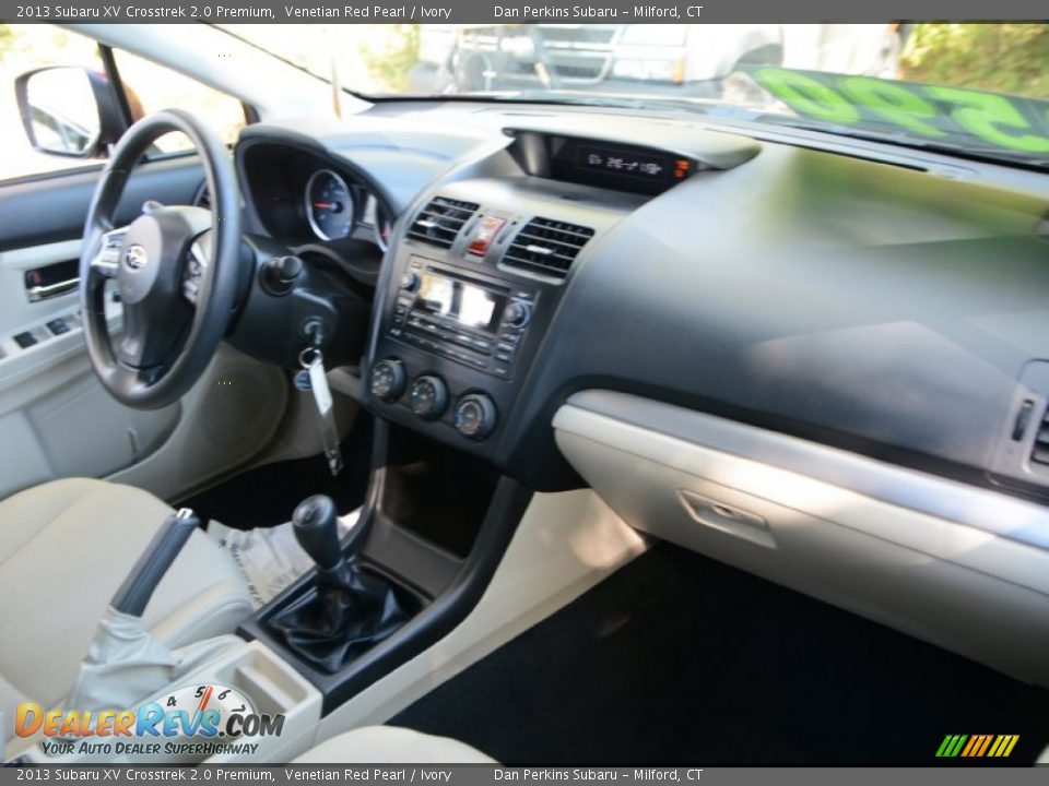 2013 Subaru XV Crosstrek 2.0 Premium Venetian Red Pearl / Ivory Photo #9