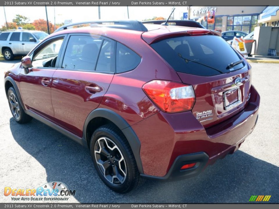 2013 Subaru XV Crosstrek 2.0 Premium Venetian Red Pearl / Ivory Photo #10