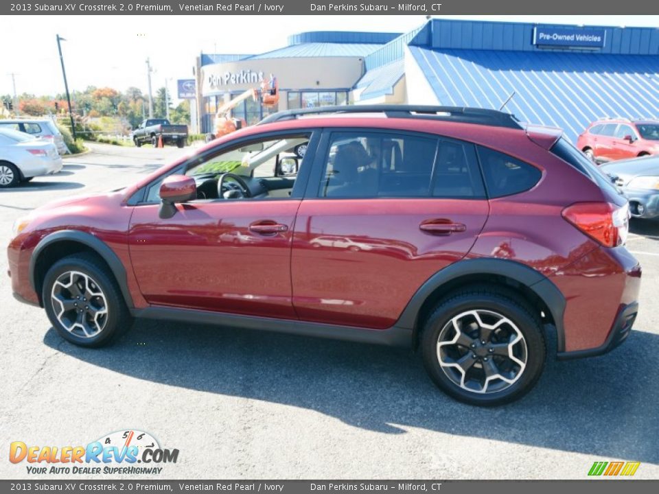 2013 Subaru XV Crosstrek 2.0 Premium Venetian Red Pearl / Ivory Photo #11