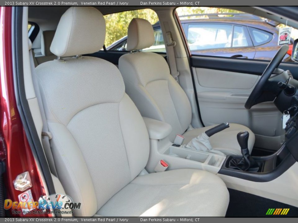 2013 Subaru XV Crosstrek 2.0 Premium Venetian Red Pearl / Ivory Photo #13