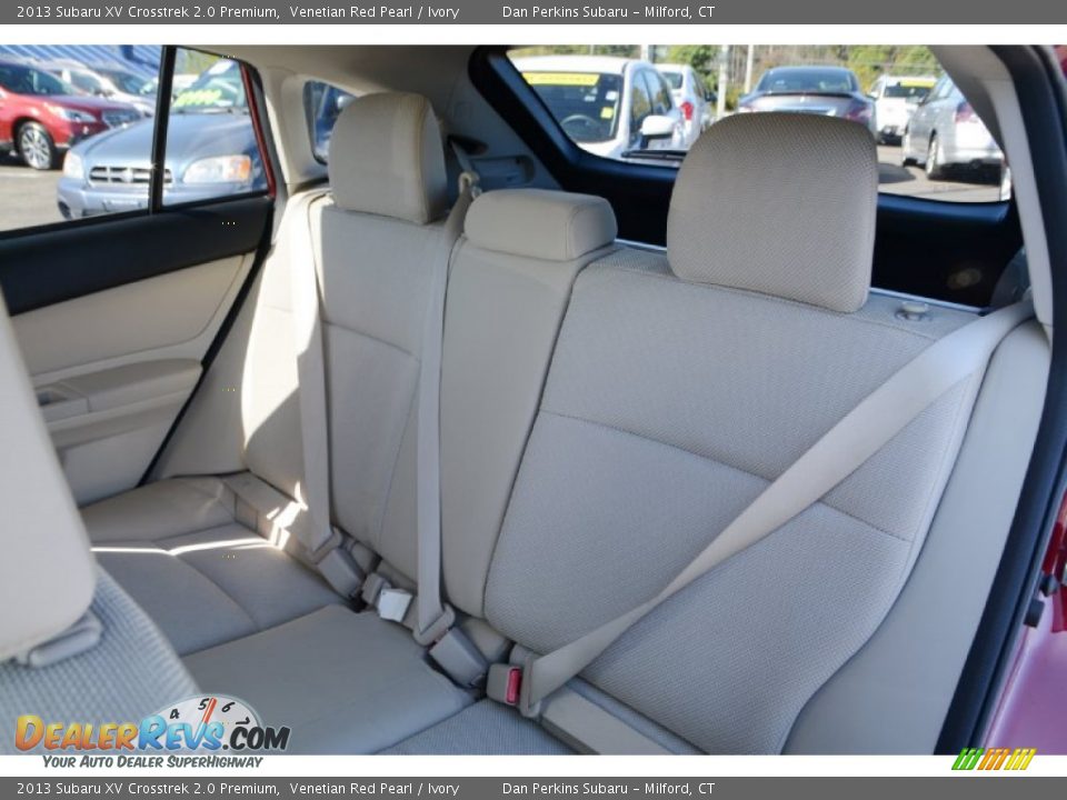 2013 Subaru XV Crosstrek 2.0 Premium Venetian Red Pearl / Ivory Photo #14