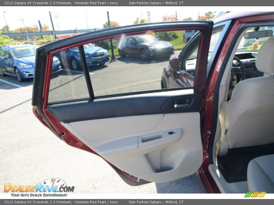 2013 Subaru XV Crosstrek 2.0 Premium Venetian Red Pearl / Ivory Photo #19