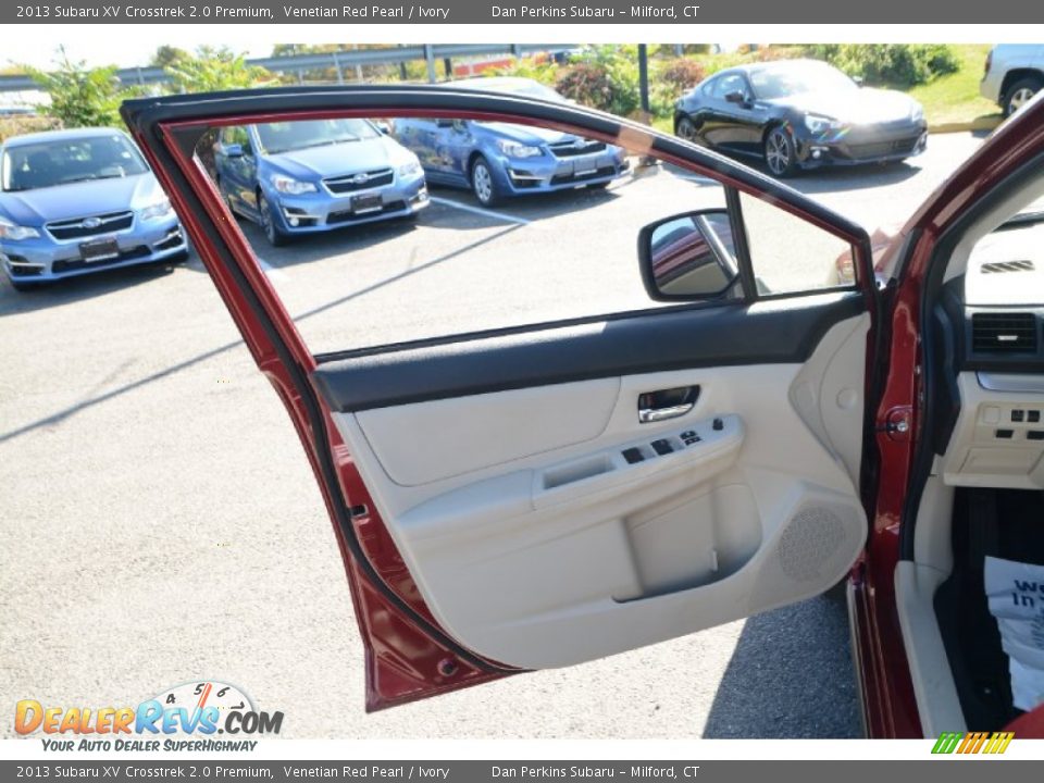 2013 Subaru XV Crosstrek 2.0 Premium Venetian Red Pearl / Ivory Photo #20